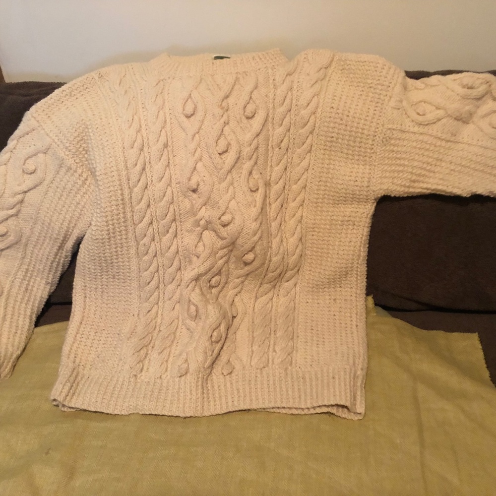 Retro Cable knit sweater